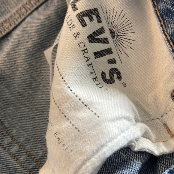 Levis Made & Crafted Jeans Size 27Mid Rise Crop NWT - Picture 5 of 12